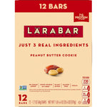 Larabar Peanut Butter Cookie Bars, 12 Count, 20.4 oz, Gluten Free and Vegan
