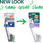 Scotch-Brite Odor-Resist Soap Control Dishwand Brush, Non-Scratch Cleaning with Scraper, Stands Upright, 1 Pack