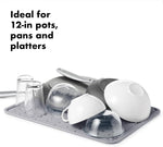 Large Silicone Drying Mat for Air Drying Hand-Washed Dishes and Cookware