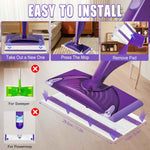 Disposable Wet Pad Refills: Versatile Cleaning for Wet Jet Mops, Multi-Surface Suitable