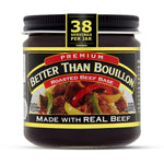Better Than Bouillon Premium Roasted Beef Broth Base, Makes 38 Cups, 8 oz, Richer Flavor