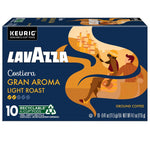 Lavazza Costiera Gran Aroma single-serve Keurig K-Cup pods, light roast coffee, 60-count box