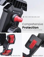 Upgraded Bike Phone Holder Handlebar for Large Phone Cases