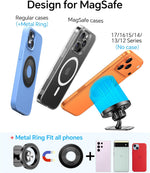 Magsafe Car Mount with Strong Magnets for iPhone and Android Phones