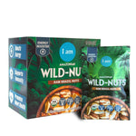 100% Wild-Grown Organic Brazil Nuts with High Selenium Content 7oz Pouch Non-GMO Snack