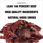 Old Trapper Beef Jerky, Hot & Spicy, 8 Ounce Individual Pack, 11 Grams of Protein, 70 Calories per Serving