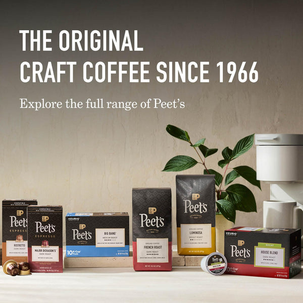 Peet's Coffee Keurig K-Cup Pods Dark Roast Variety Pack 100% Arabica Coffee