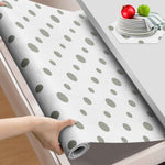 Beautysaid Shelf and Drawer Liner for Kitchen Cabinet, Non Adhesive Non Slip Shelf Paper Waterproof Washable Thickened for Dresser Pantry Shelve Bathroom Protector Liner(White,12 in x 10 FT)