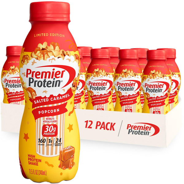 Limited Edition Lemon Bar Premier Protein Shake, 30g Protein, 24 Vitamins, 12 Pack
