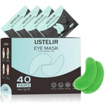 24k Gold Under Eye Patches, 40 Pairs Eye Mask for Dark Circles, Puffy Eyes