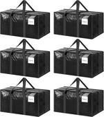 Extra Heavy Duty Large Moving Bags with Strong Zipper and Comfortable Handles