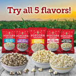 Popcorn Indiana Movie Theater Butter Popcorn 3 oz Bags 6 Pack Pre Popped Gluten Free Made with Real Butter