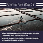 le marinier celtic salt fine ground, 1.1lb mineral rich organic french sea salt, 100% natural and unrefined