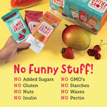 YOU LOVE FRUIT - Fruit Snacks Variety Pack 30 count, 100% Natural Gluten-Free, Vegan, Low Carb, Low Fat Fruit Kosher Snacks for Kids, College Students, Teachers and Offices, Healthy Fruit Snacks (passion fruit, super berry, mango)