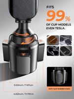 LISEN Cup Holder Phone Holder [No Shaking] Phone Holder for Car, 360° Adjustable iPhone Holder Car Accessories for Women Truck Jeep Golf for iPhone 17 Pro Max 16 15 14 Samsung S25 All 4-7'' Phone