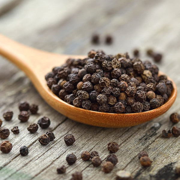 Sauer's Whole Black Pepper 1 Pound Canister Foodservice Whole Peppercorns Spice
