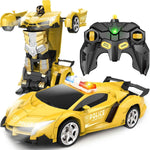 Transform Remote Control Car Toy for Kids 4 5 6 7 8, Remote Control Car for Boys 4-7, Transform Cars for Boys 4-6, Toy Car 5 Year Old Boy, Toys for 3 4 5 6 7 8 9 10 11 12 Years Old Boy