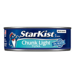 StarKist Chunk Light Tuna in Water, 8 Pack, Gluten Free, Wild Caught, Ready to Eat, Keto, Paleo, 20g Protein, 90 Calories