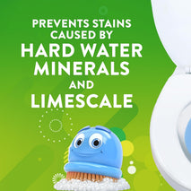Scrubbing Bubbles Continuous Clean Toilet Drop-Ins, Automatic Blue Toilet Bowl Cleaner, Septic-Safe Tank Tablets Remove Hard Water Minerals & Limescale, Stain & Smell Protection, 5 Count (Pack of 1)