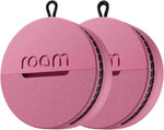 ROAM SMART TRACKER - Bluetooth Tracker & Item Locator for Keys, Wallet, Luggage, Kid & Pet Gear, (iOS, Android Compatible), No App or Subscription, Fast Setup, Waterproof | 2-Pack, Black & Blue