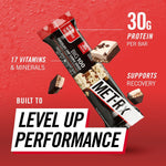 MET-Rx Big 100 Colossal Protein Bars, 9 Count, Chocolate Chip Cookie Dough, 3.52 oz