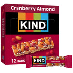 KIND Snacks Bars, Blueberry Vanilla Cashew, Gluten Free, 5g Protein, 12 Count
