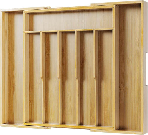 Kitsure Silverware Organizer for Kitchen Utensils and Cutlery Storage