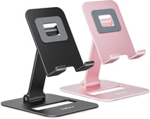 Dual Folding Phone Stand for Desk and Travel, Compatible with iPhone and Nintendo Switch