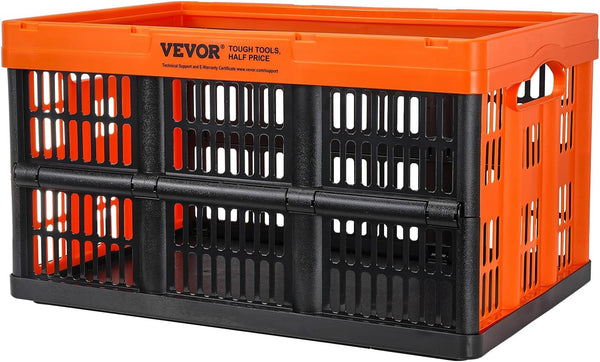 45L Collapsible Milk Crates 3 Packs for Storage and Organization