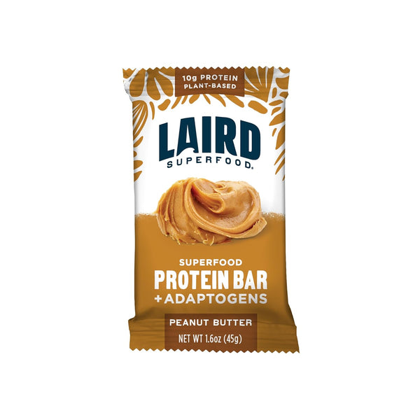 Laird Superfood Functional Protein Bars, 10g Plant-Based Protein, 6g Fiber, 5 Flavor Variety Pack, 10 Count
