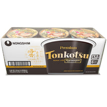 nongshim tonkotsu ramen kuromayu noodle big bowl 3.56 ounce pack of 6