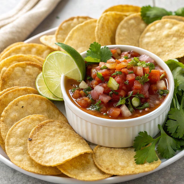 Tostitos Tortilla Chips and Dip Pack, 3 Oz Crispy Rounds and 3.8 Oz Medium Dip