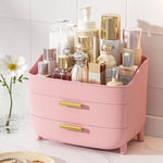 3-Tier Skincare Makeup Organizer with Drawers for Vanity and Bathroom Countertop