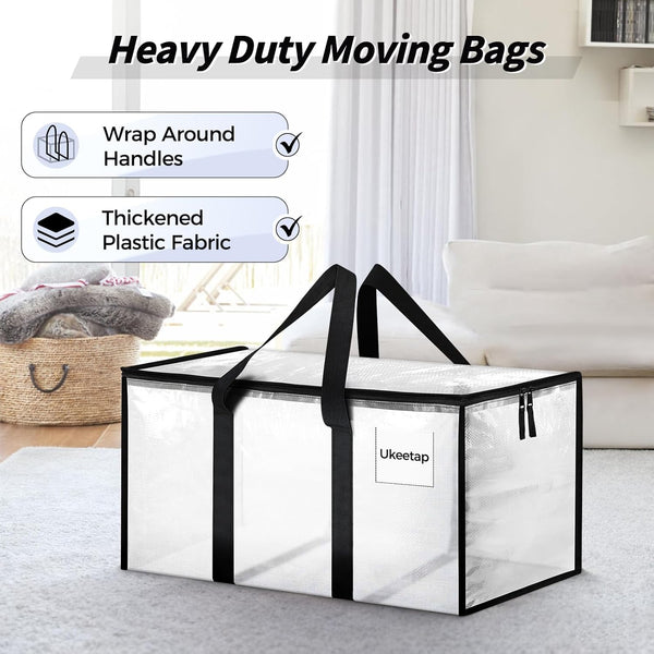 Extra Large Heavy Duty Moving Bags for Storage and Packing