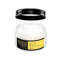 cosrx snail mucin 92% face moisturizer, 3.52 oz, lightweight, korean skin care cream