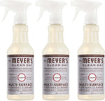 MRS. MEYER'S CLEAN DAY Multi-Surface Everyday Cleaner, Lavender Scent, 16 Fl Oz Bottle - 3 Pack