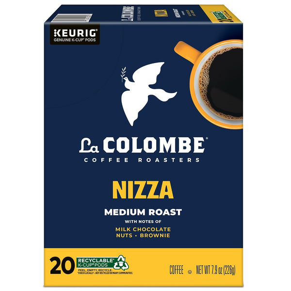 La Colombe Coffee Pods Nizza Medium Roast 7.9 Ounce Keurig K-Cup Compatible