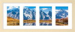 Vittanly 11x14 Collage Picture Frame, Displays 5Pcs 4x6 Pictures with Mat or 1Pcs 11x14 without Mat for Wall Mounting, Picture Frames Collage Wall Decor in Black, 1 Pack