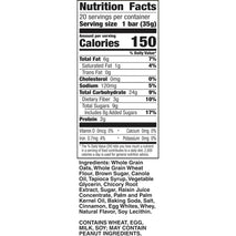Nature Valley Soft Baked Oatmeal Squares, Cinnamon Brown Sugar, 20 Bars, 24.8 oz