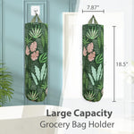 SYIPO Plastic Bag Holder, Reusable Grocery Bag Organizer, Wall Mount, 1 Pack, Seaweed | 1 Pack
