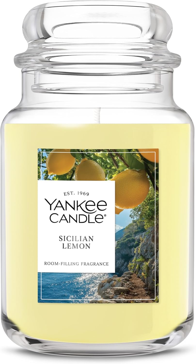 Yankee Candle, Warm Luxe Cashmere Fall Scented Candle, 22oz Large Jar with up to 150 Hour Burn Time