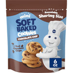 Pillsbury Mini Soft Baked Chocolate Chip Cookies, 10 Count, 10 oz Snack Bags