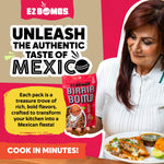 EZ Bombs Birria Bomb Seasoning, Pack of 2 - Authentic Mexican Spice Mix for Tacos, Burritos & Nachos - Made with Real Chiles & Herbs