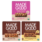 Gluten-free Birthday Cake Granola Bars in Bulk, 30 Count, Nut-free and Vegan