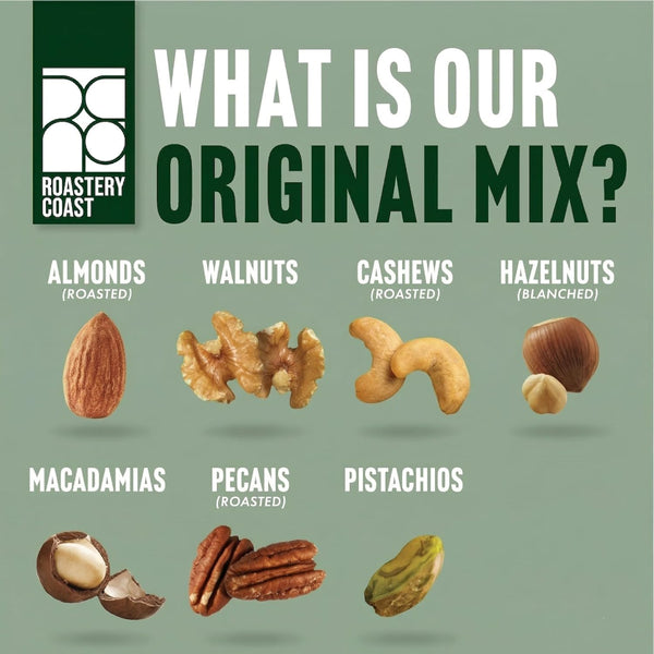 Roastery Coast Daily Nuts Mix Bulk Assortment Snack