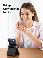 UGREEN Adjustable Cell Phone Stand Holder for Desk Compatible with iPhone and Galaxy