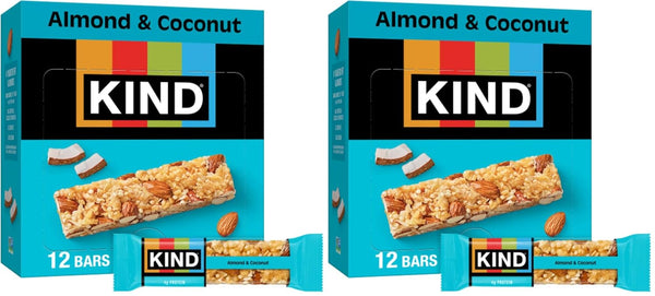 KIND Snack Bars, Cranberry Almond, Gluten Free, High Fiber, 12 Count