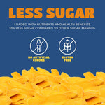 Dried Mango Slices - Soft & Juicy Low Sugar Added Dried Mango