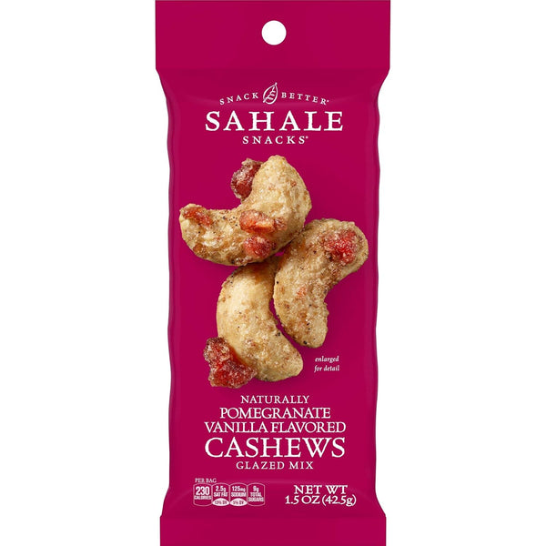Sahale Snacks Glazed Mix Nut Blend Variety Pack, 12 Total Packs, 1.5 Oz Grab & Go Bags