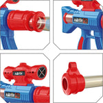 yeebay shooting game toy 2pk air guns shooting target 24 foam balls navy theme kids boys gift